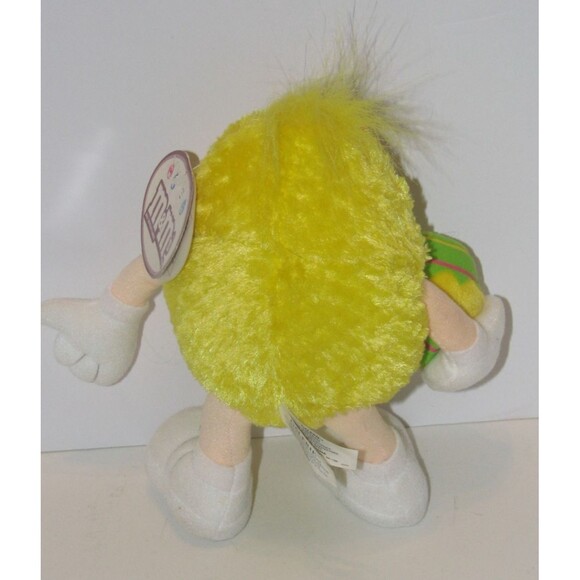 M & M's Yellow Plush Easter M & M Chick with Easter Egg 7" - Picture 3 of 4